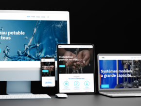 website mockup, Yquos, webdesign