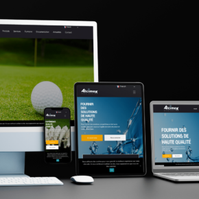 mockup alcimex, webdesign, webmaster, site web, création site web