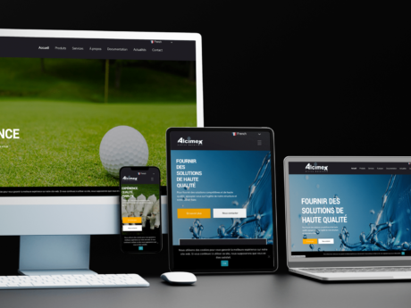 mockup alcimex, webdesign, webmaster, site web, création site web